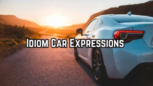Idiom Car Expressions