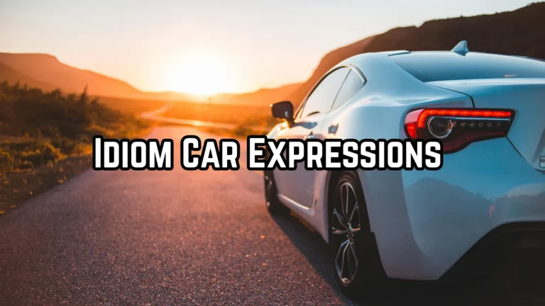 Idiom Car Expressions