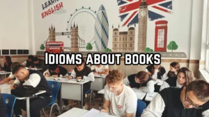 Idioms about books