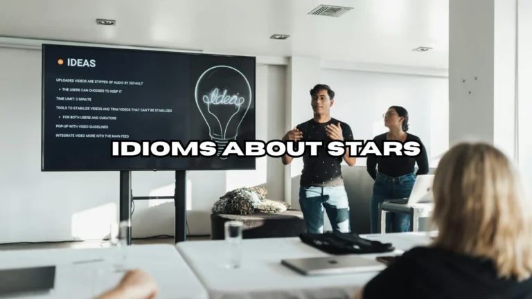 Idioms About Stars