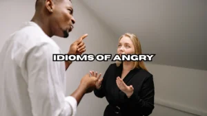 Idioms of Angry