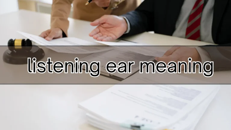 Listening Ear