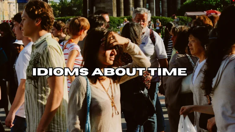 Idioms About Time